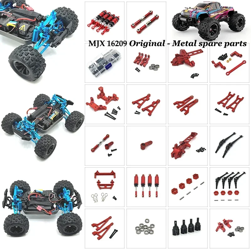 

4Pcs Metal 12mm Wheel Hex Hub Adapter For MJX Hyper Go H16 16207 16208 16209 16210 14301 14302 RC Car Upgrade Parts Accessories