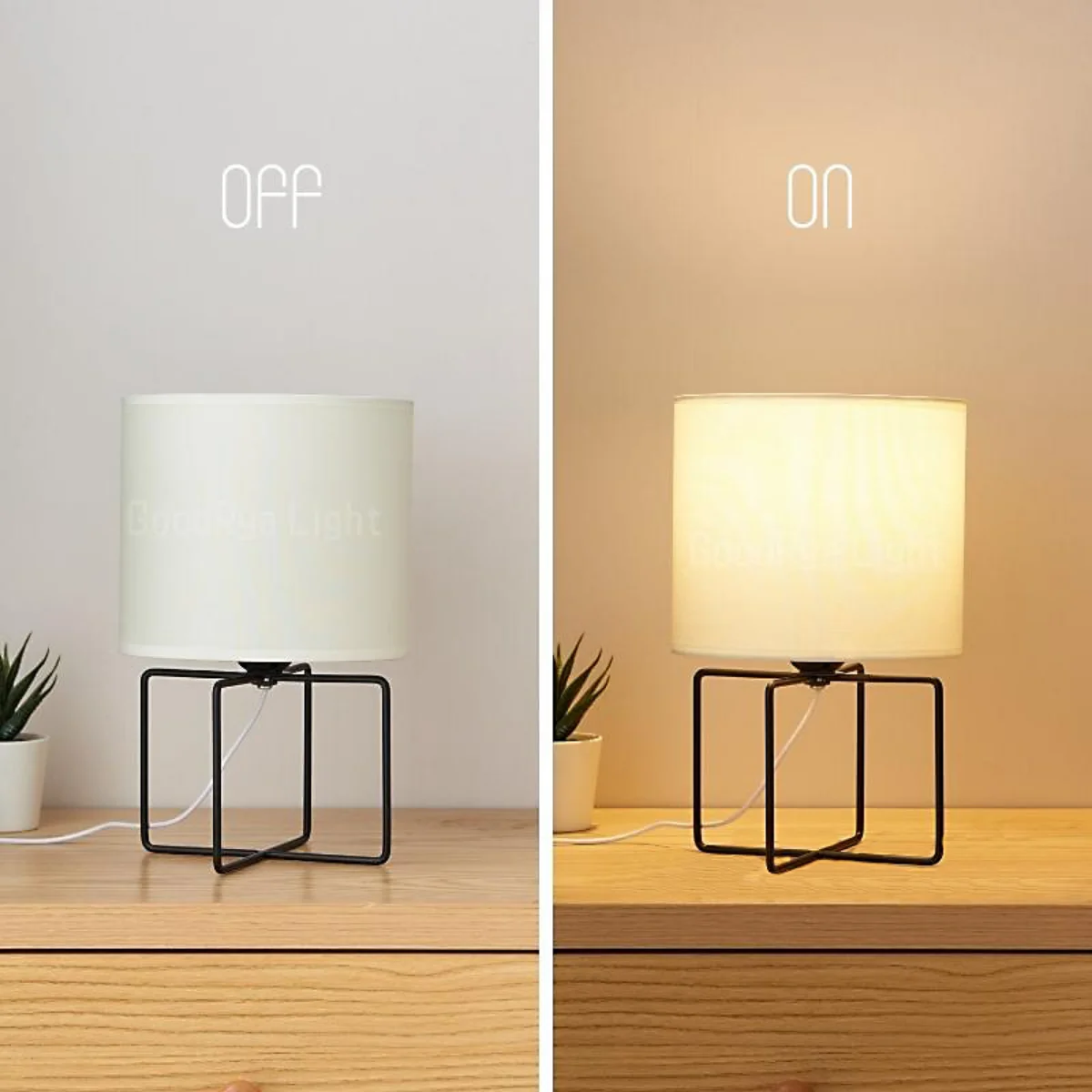 Japanese Design Style Bedside LED Table Lamp Room Desk Lighting USB \\With Cable Bedroom Aesthetic Desktop Decoration Night Light