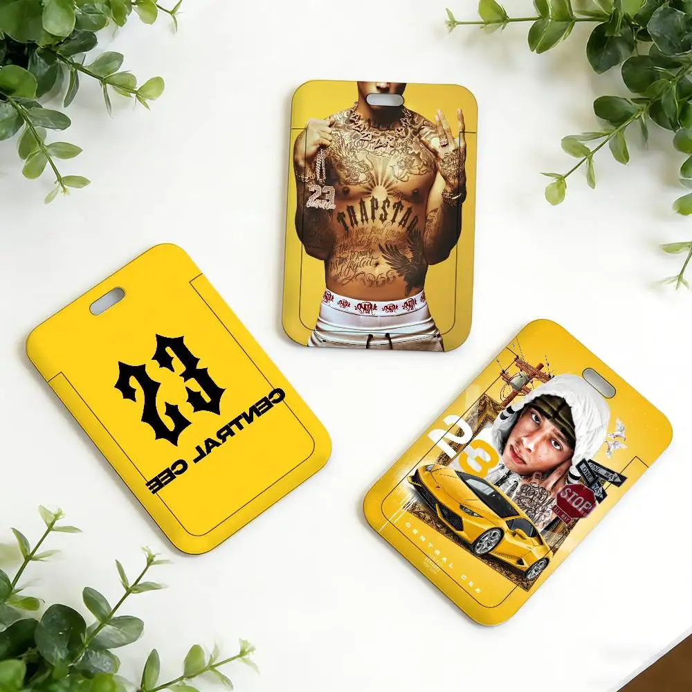 

Держатель для карт Central Cee Split Decision Rapper Holder Stitch, держатель для студенческих карт, шейный ремешок для карт, подарок для детей