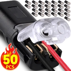 Universal Auto Quick Wire Connector 2 Pin Type Electric Cable Plug Waterproof Solderless Multifunction Connector Car Accessories
