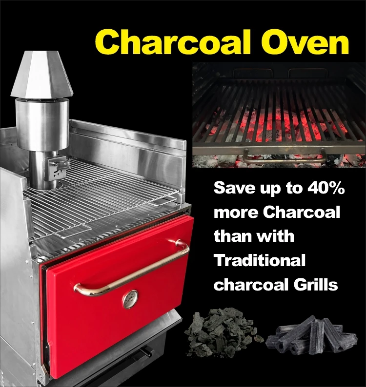 Hot Sale Commercial Barbecue Machine Roasting BBQ Kebab Charcoal Broiler Grill Oven Lamb Leg Oven Charcoal Oven Machine