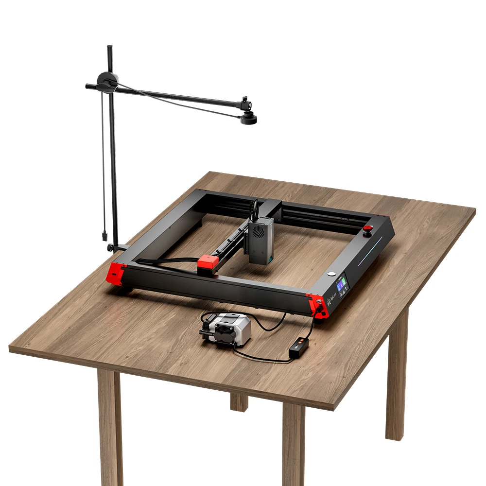 Fotocamera Lightburn da 5 MP per incisore laser ACMER TwoTrees AlgoLaser 700 * 900mm Area di lavoro Posizionamento del controllo del monitor remoto offline
