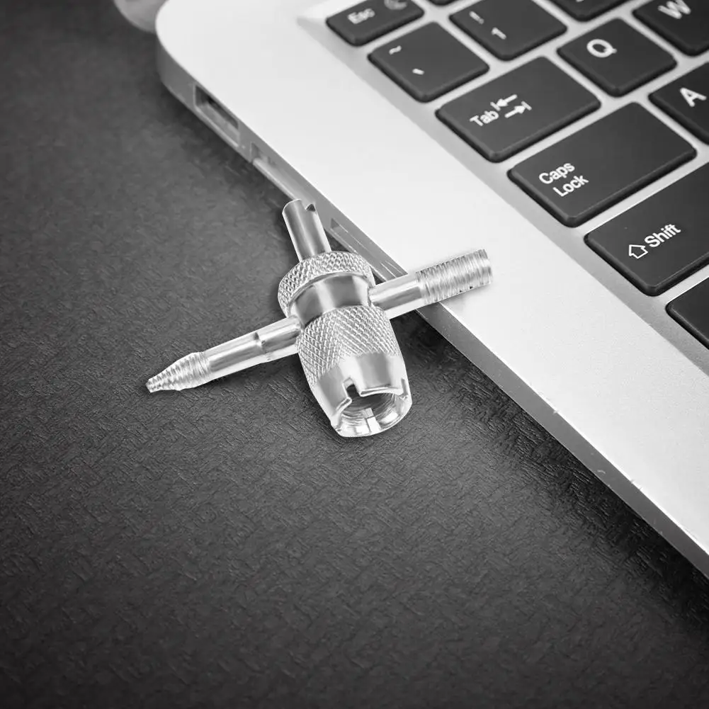 20 stuks ventielkernen met 4-in-1 bandenband ventielverwijderaar reparatiegereedschap