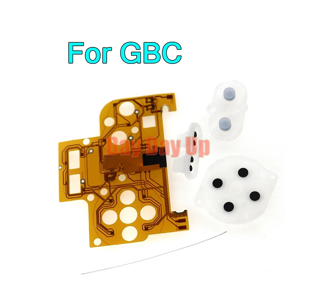 

3sets LED Button Light Kit For GameBoy Color LED Light Ribbon Board GBC Button Light Color Kits
