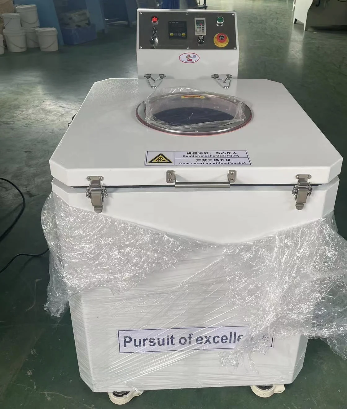 New Efficient 10L Capacity Powerful Polishing Equipment Set Metal Vertical Centrifugal Mill Grinding Machine Electro Polisher