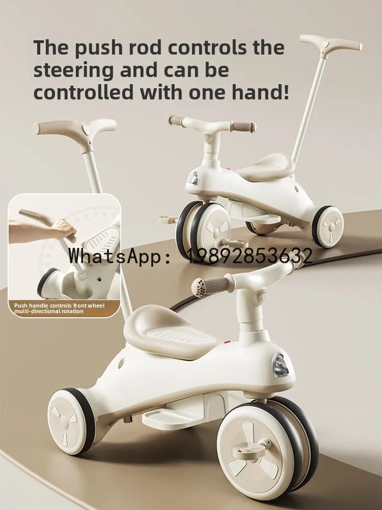 Children's Tricycle Pedal Bike Baby Stroller Bicycle Toy Car Sliding Balance Bike