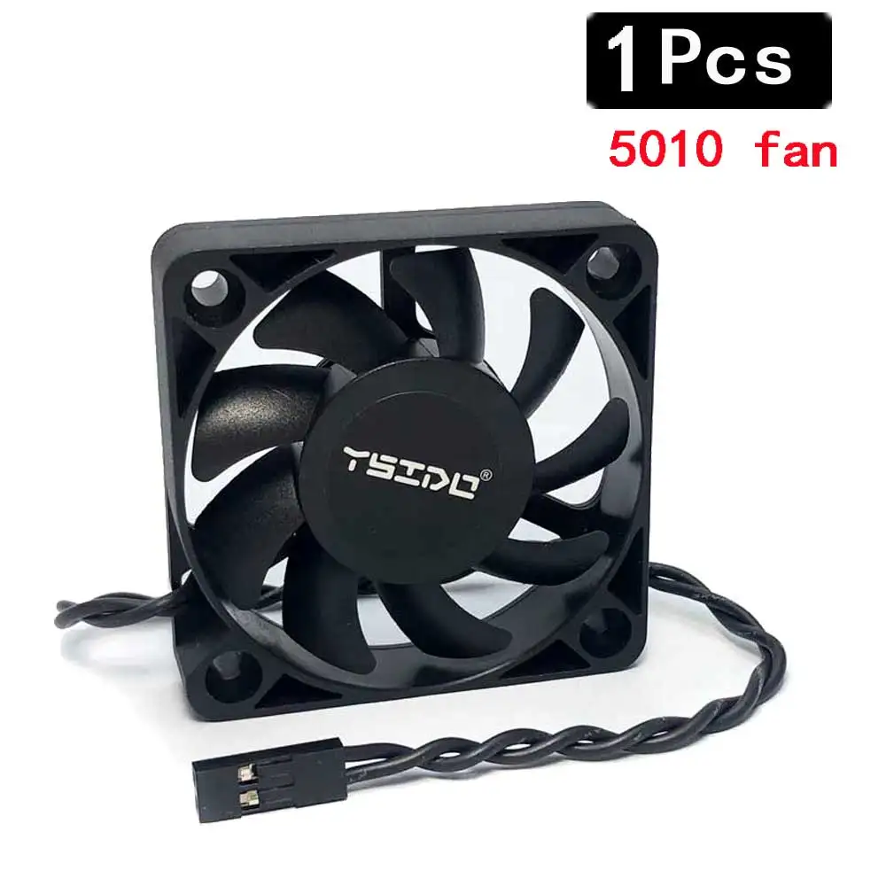 YSIDO 30mm 35mm 40mm 50mm RC Auto Motor Koelventilator voor 1/8 1/10 1/12 RC Auto 540 550 3650 3660 3665 4068 4274 Borstelloze Motor