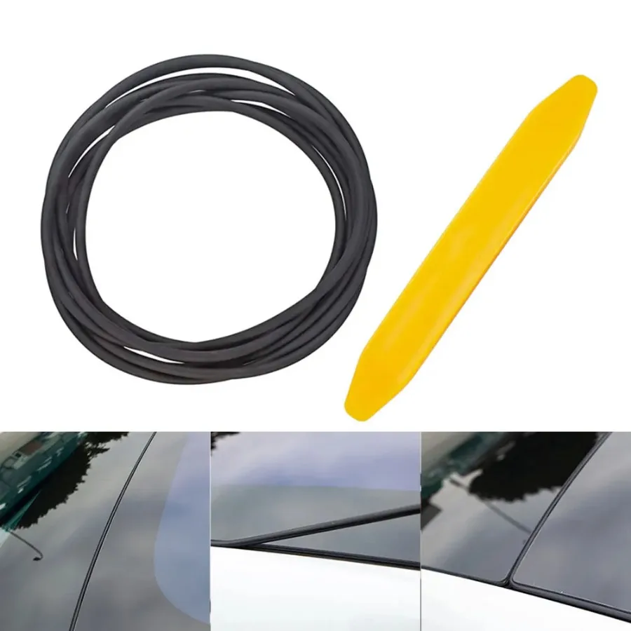 

Auto Sealing Ring Strip Car Windshield Roof Wind Guard Noise Lowering Reduction Seal Strip O-ring Damping for Tesla Model 3