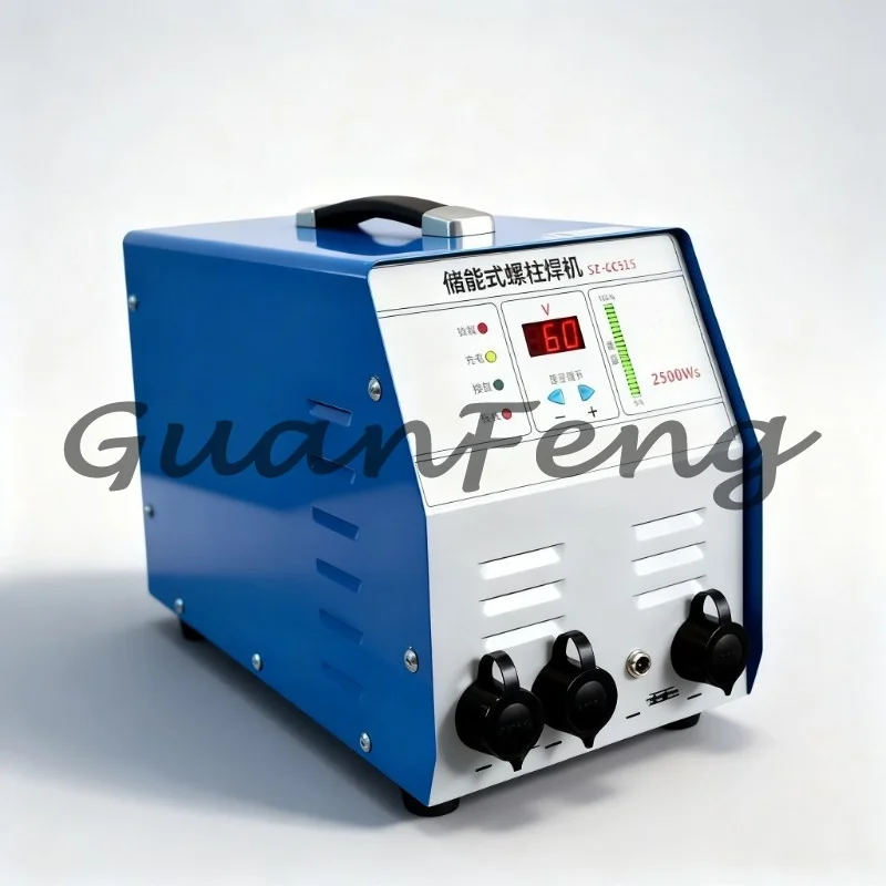 Energy‑Storage Stud Welding Machine M3‑M10, Insulation Nail Ground Sign Bolt Welder with Welding Torch