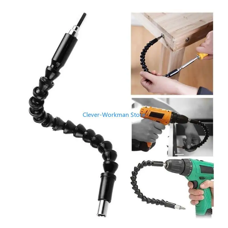 24TD مفك البراغي المشترك جهاز الحفر الكهربائي 300 مم عمود عمود مرن عالمي توصيل الأكمام قود الأكمام براغي تشديد