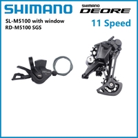 Shimano Deore M5100 Shifter Lever Right 11 Speed RD M5100 SGS Rear Derailleur Long Cage For MTB Mountain Bike Original Parts