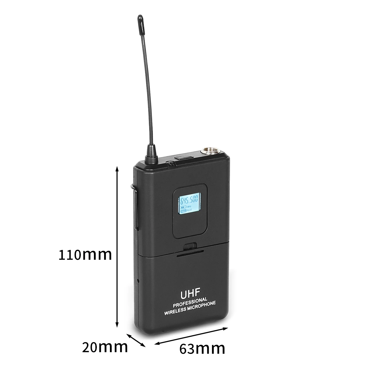 DR2800 Professional Wireless Handheld Headset Microphone U Section Handheld Video Conference for Stage Microphone Teacher