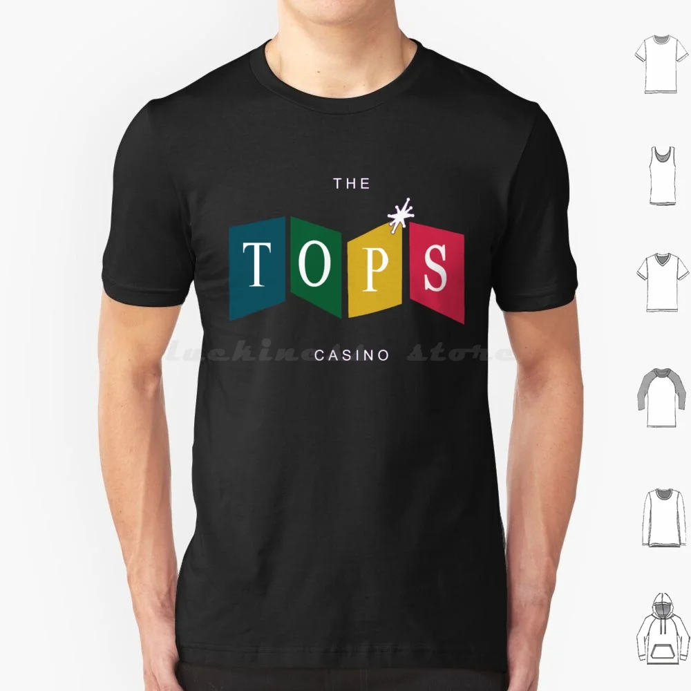 Tops Casino ( Fnv ) Logo T Shirt Big Size 100% Cotton Fnv New Vegas Tops Tops Casino The Chairmen Bethesda