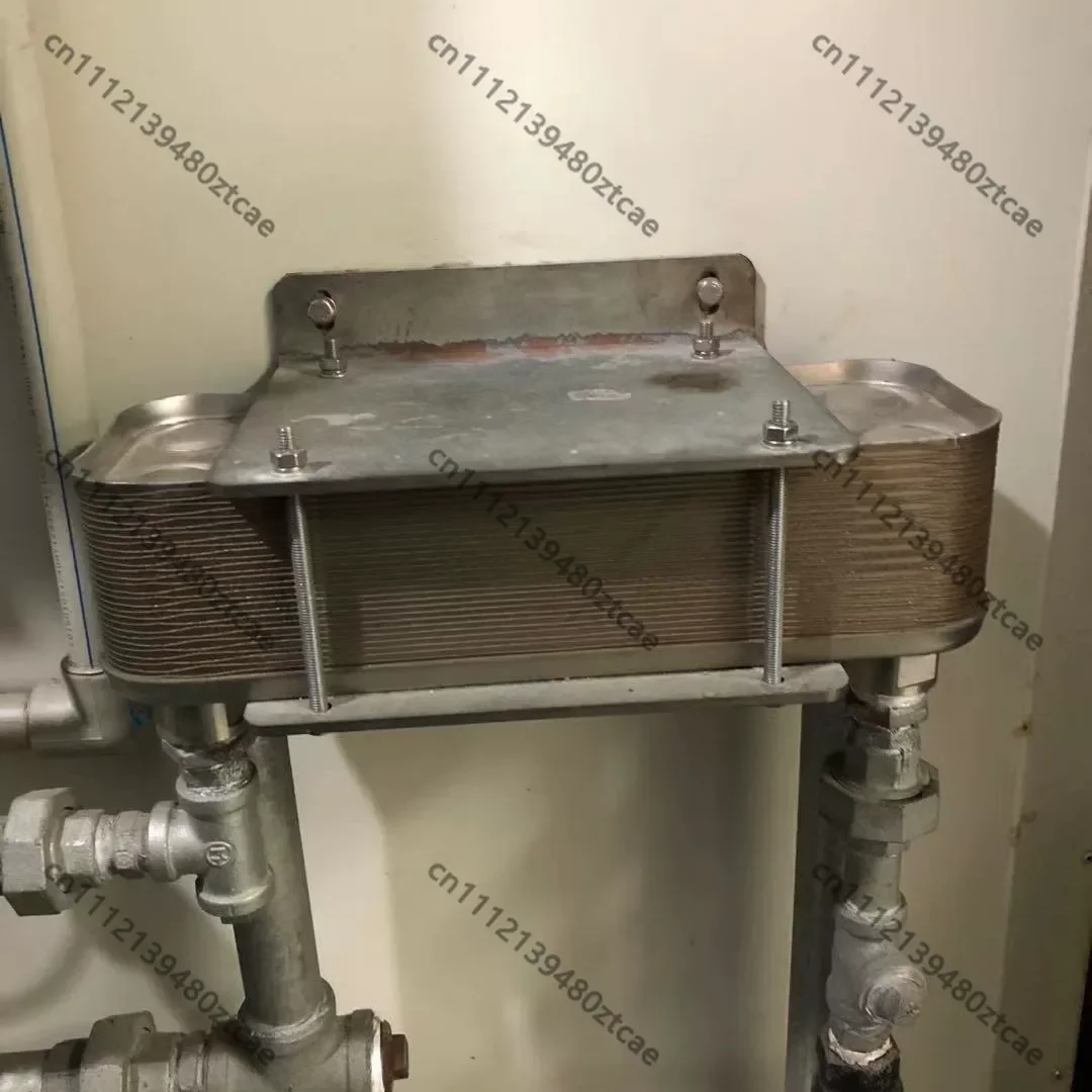 Vacuum Pump With Plate Heat Exchanger Condenser Replacement Spare Part For Pulse Vacuum Autoclave Sterilizer Repair
