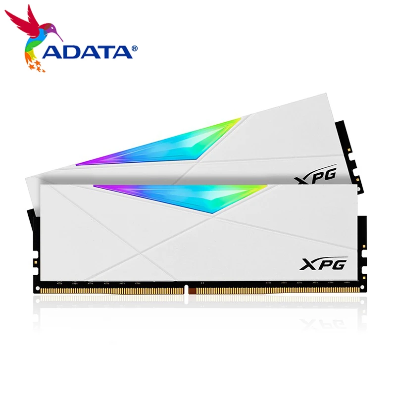 ADATA XPG D50 DDR4 RGB Memory Module 3200MHz 3600MHz 4133MHz 8GBx2 16GBx2 32GBx2 RGB Lighting Metal Heatsink RAM for Desktop