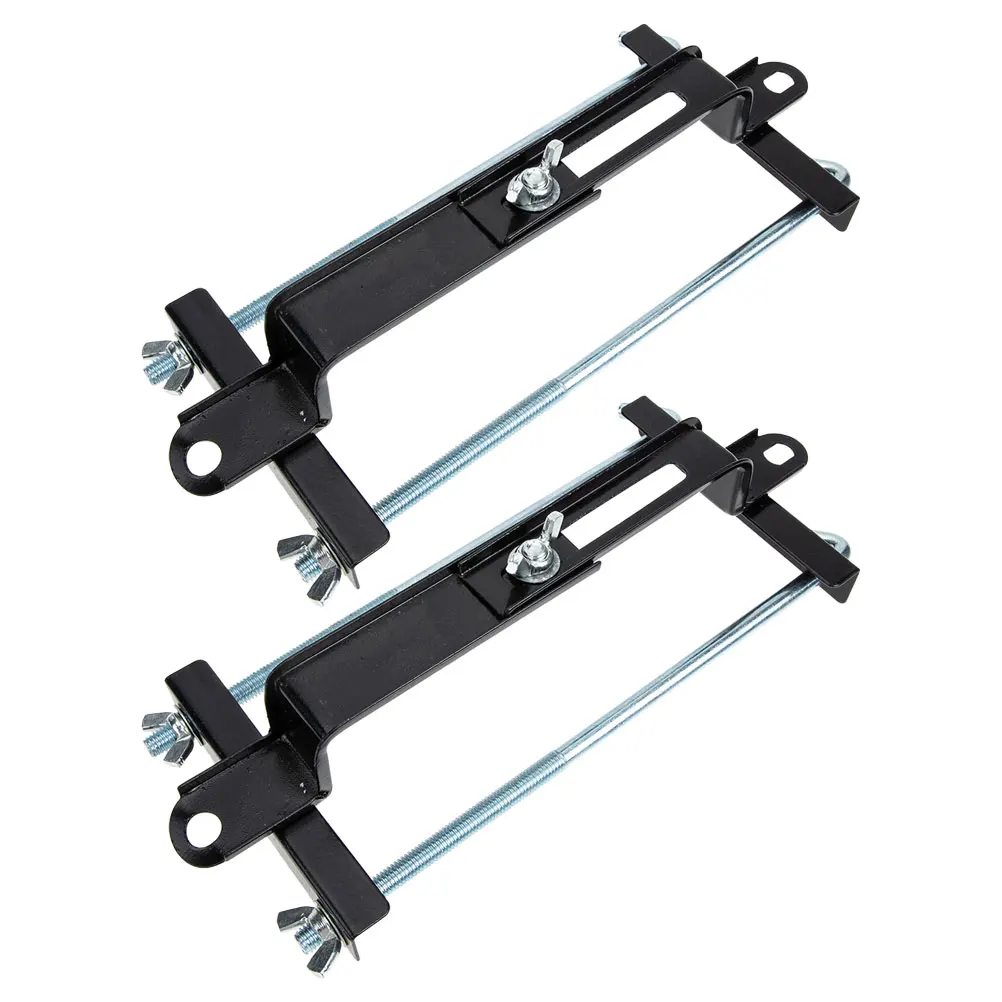 

2pcs Adjustable Car Metal Hold Down Bracket For Automotive Stabilizer Bracket Car Retaining Rack