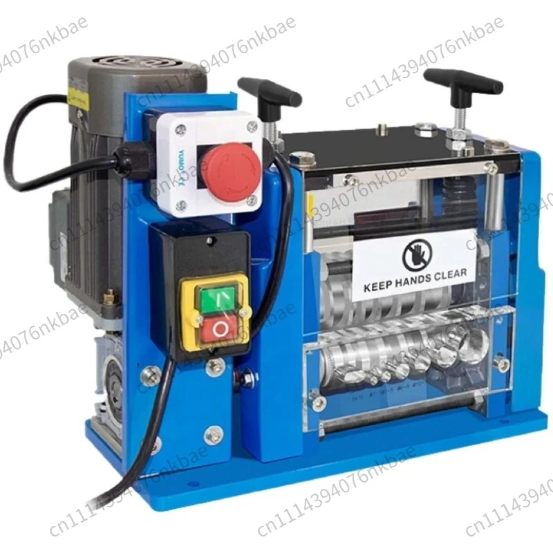 220V Electric Wire Stripping Machine, Copper Aluminum Cable Stripper for Waste Wire Recycling