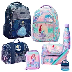 Disney Smiggle Australia Syrenka Kopciuszek Tornister Dzieci Artykuły papiernicze Piórnik studencki Torba na lunch Plecak Prezent urodzinowy