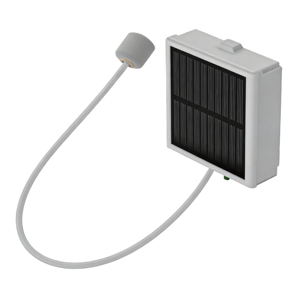 Charging Oxygen Pump for Fishing 370 Model ABS Housing Solar Charging Function Type C Input and Dual LED Status Indicators