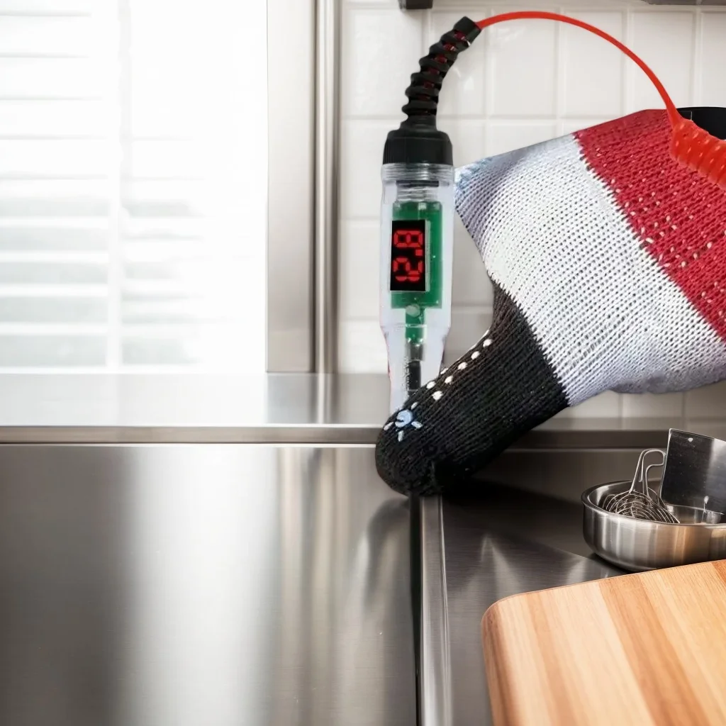 

Тестер цепей постоянного тока 6 В-24 В - ручка с длинным зондом цифрового дисплея для диагностического ремонта грузовиков