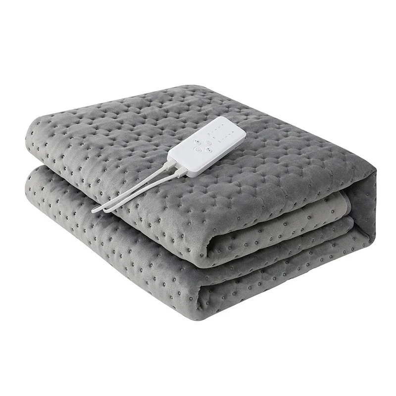 220V soft flannel velvet single/double household electric blanket 150 * 80cm/160 * 130cm small heated bed sheet