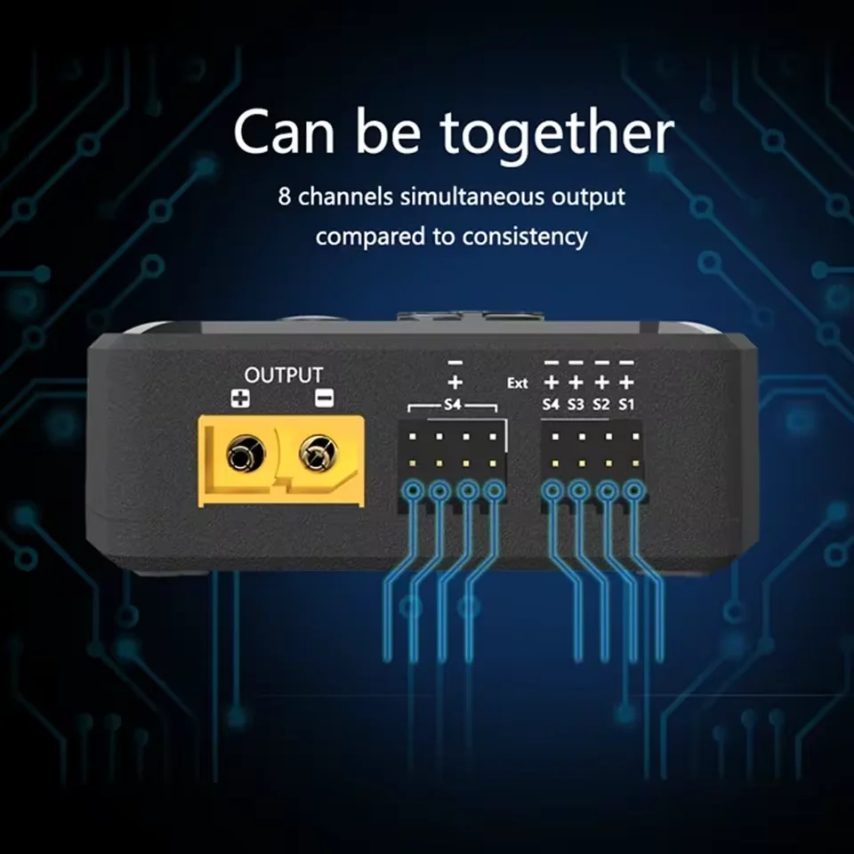 ToolkitRC ST8 2.4 TFT 7-28V 8-Channel Servo Integrated Tester 4 Independent Interface Signal Test