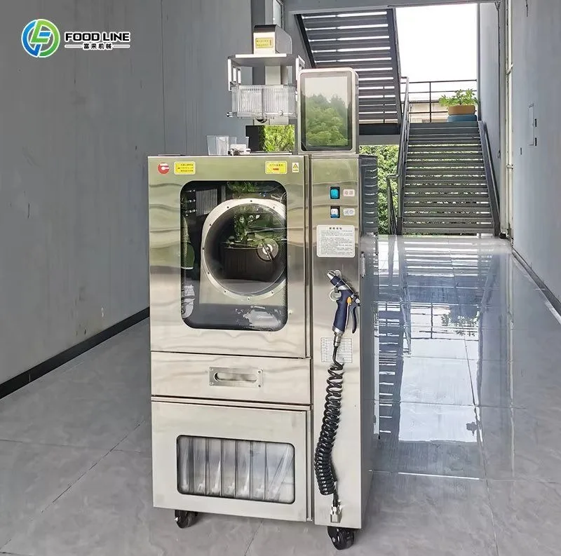 Auto Drum Rotating Gas Electric Fried Rice Automatic Fry Robot Work Machine