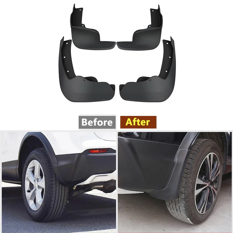 Car Mud Flaps Mudguards Splash Guards Fender Accessories For Nissan Qashqai J11 Mudguards Fender 2014 2015 2016 2017 2018 2019 2