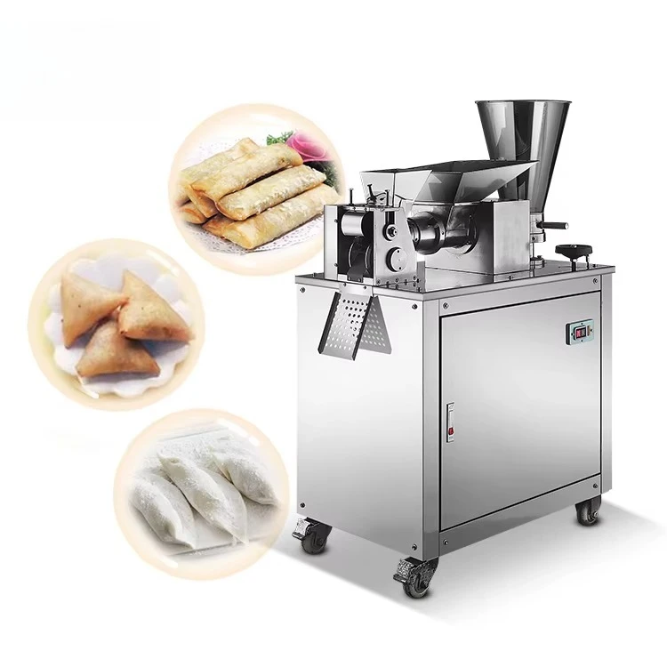 Automatic Samosa Making Machine Stainless Steel Dumpling Mini Ravioli Maker Machine Small Dumping Samosa Making Machine Price