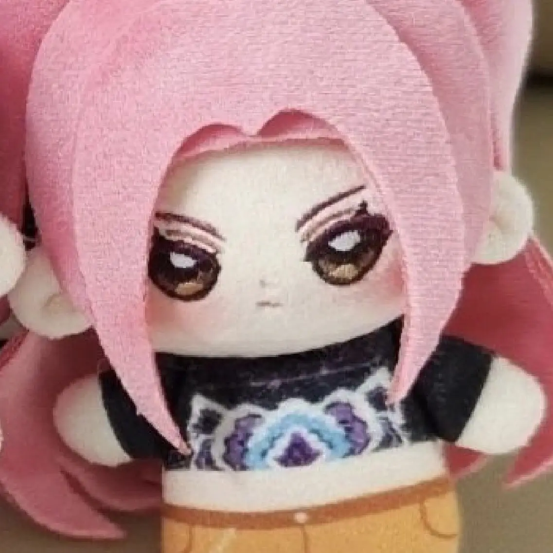 

Kawaii Girl Rumi Mira Zoey Mini Doll Anime Plush Doll Printed Starfish Body Pendant Adorable Cosplay Keychain Toy Gift 10cm