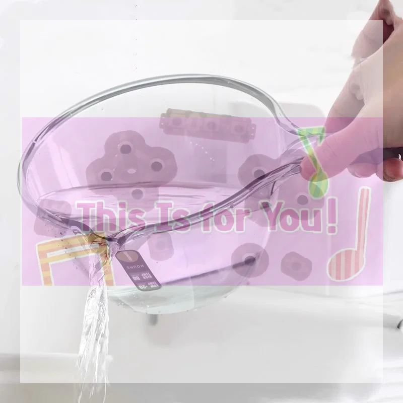 【MA】Practical Plastic Water Ladle Large Capacity Transparent Water Scoop Thickened Water Dipper Outdoor