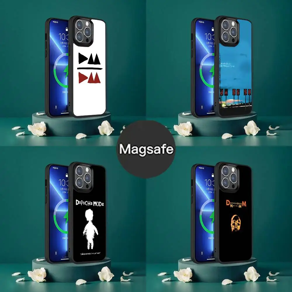 

Band D-Depeches M-Modes Phone Case For iPhone 17,16,15,14,13,12,11,Pro,Max,Plus,Mini,SE4,E Magnetic Magsafe Wireless Charging