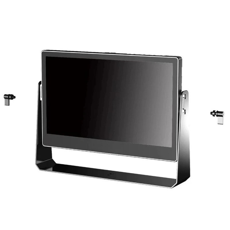 The 13.3-inch OLED screen 4K broadcast photography monitor supports quad-screen displays