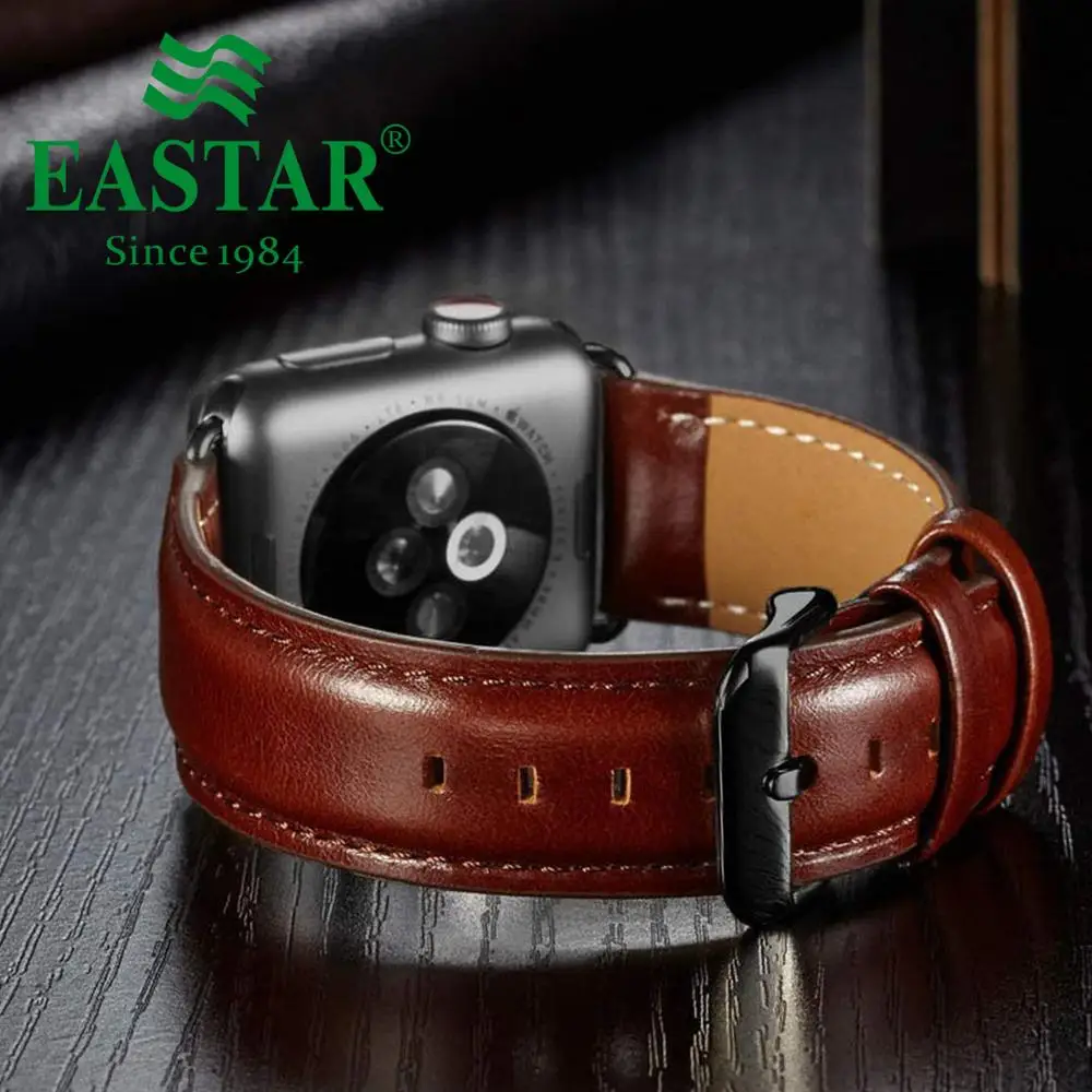 Genuine Leather Watch Band For Apple Watch series 1/2/3 42mm 45mm Bracelet strap for iwatch series 7 6 5 4 SE 40mm 44mm Strap