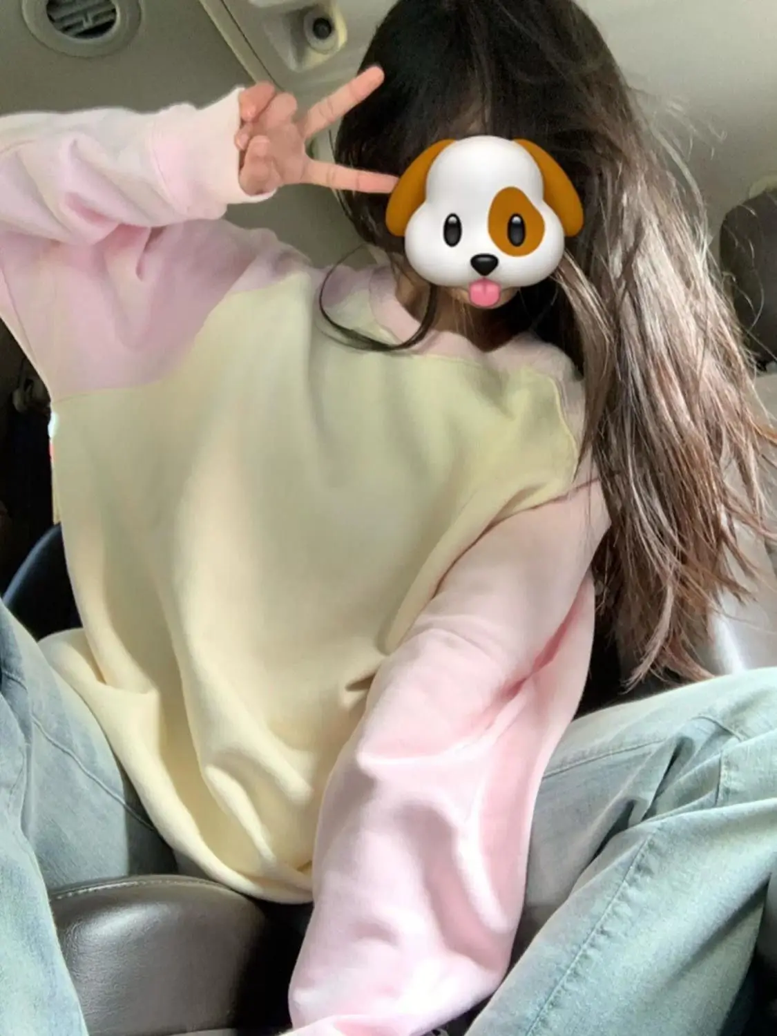 Sudaderas para mujer Pull Femmes Marrón Amarillo Diseñado con bolsillos Chica suave Encaje verde ceruleano Joven con volantes Fibra gris Con letras