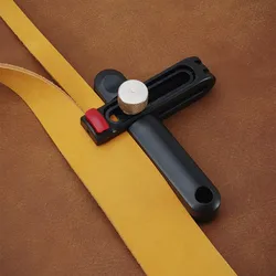 Adjustable Leather Strip Cutting Tool with Clear Scale Leather Cutter Leather Strap String Belt Cutter Hand Leather Craft Tool