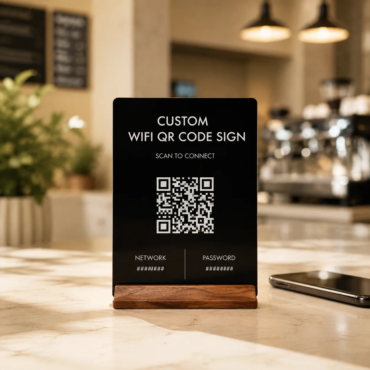 Индивидуальная табличка с QR-к – обзор и цена Home Office Login