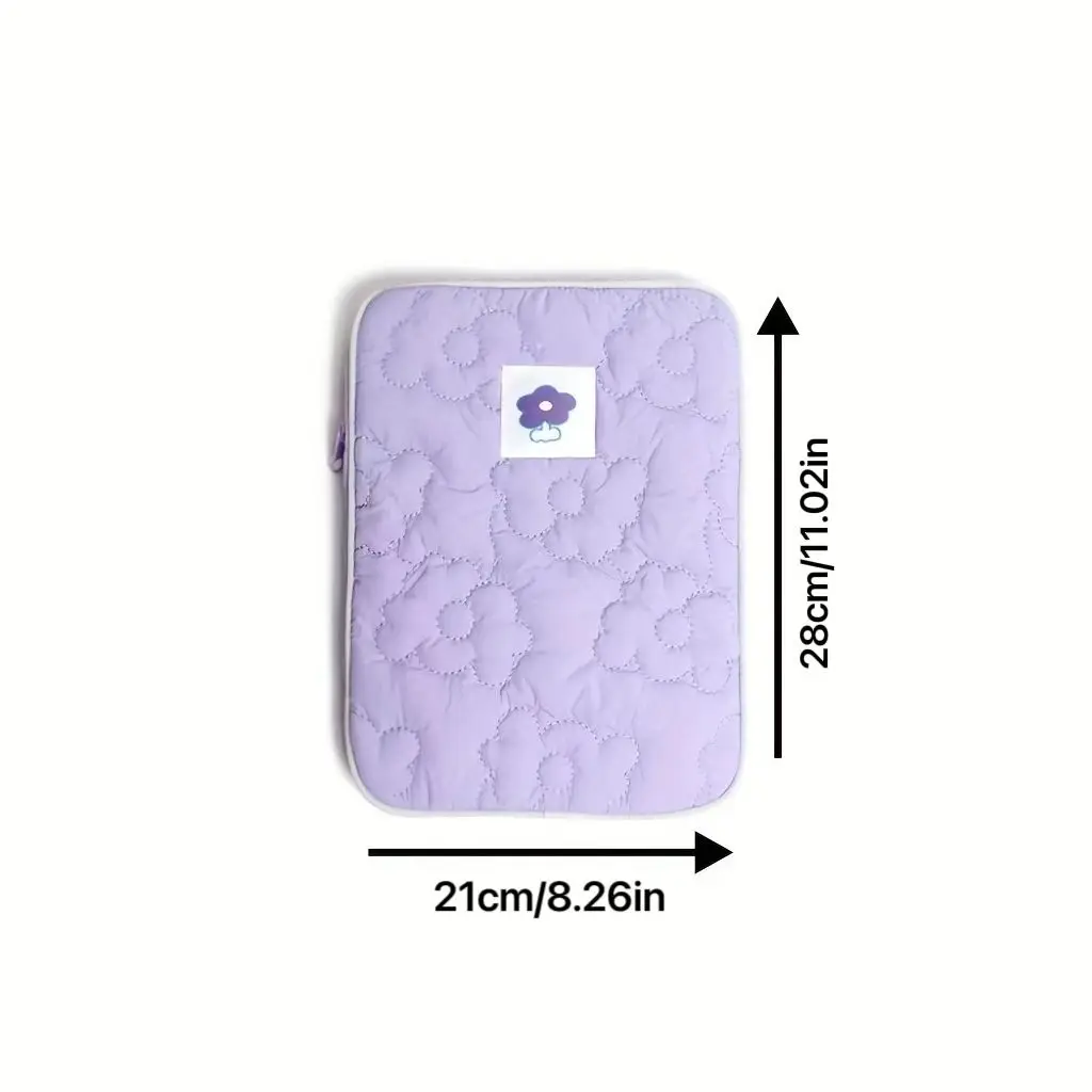 Tablet bag IPAD11 "portable mini student Inner Bag Large empty cotton embroidery shock-proof appearance level bag