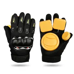 Long Board Slider Skateboard Turning Gloves With Slider Brake Gloves Protective Gear Skate Accessories Drop Shipping