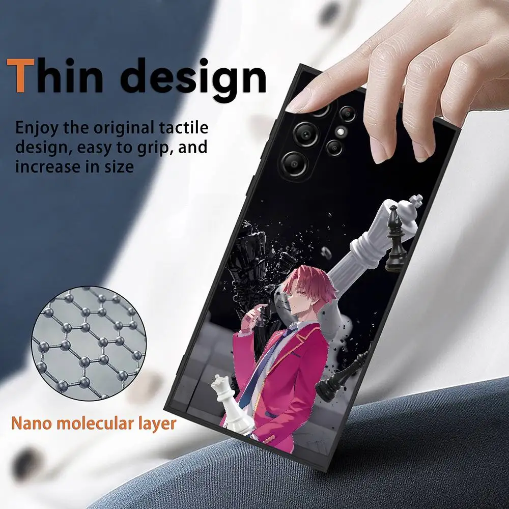 Funda de teléfono Anime C-Classroom Of The Elite para Samsung Galaxy S25 S24 S23 S22 S21 S20 Ultra Plus, Funda suave a prueba de golpes