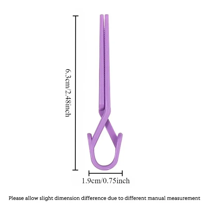 5/10 piezas Clip para uñas Clip de forma Clip de pintura a prueba de derrames Color mixto Clip de protección de pintura para evitar fugas Herramientas de uñas 4
