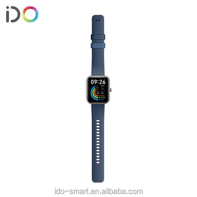 TJXL-IDO 2024 moda relógio inteligente 1.83 polegada esporte fitness design quadrado ip68 à prova dip68 água tela tft android ios mulheres homens alexa