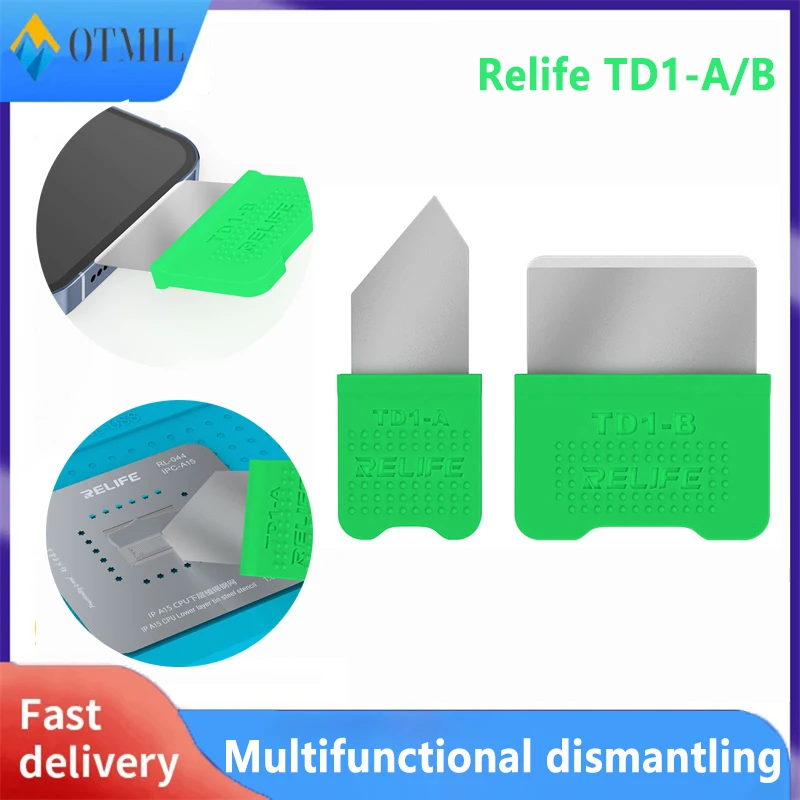 

RELIFE TD1-A TD1-B Separate Pry Opening Screen Frame Repair Disassembly Tool Multi-angle Tinning For Phone Maintenance Tool Kit