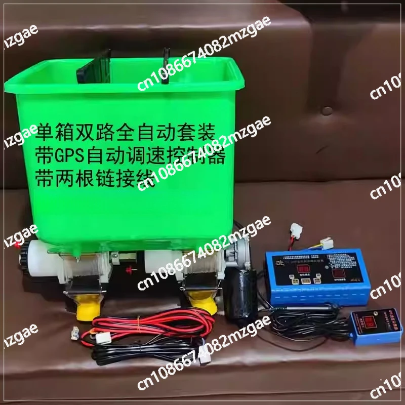 Multi-Function Micro Tiller & No-Till Seeder with Dual-Path Fertilizer Box - 2-Row Sugarcane Top Dressing & Sowing Machine