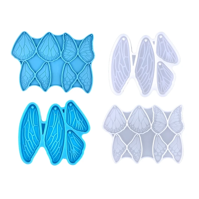 Butterfly-Wing Silicone Resin Mould Resin Pendant Jewellery Mold for DIY Crafts