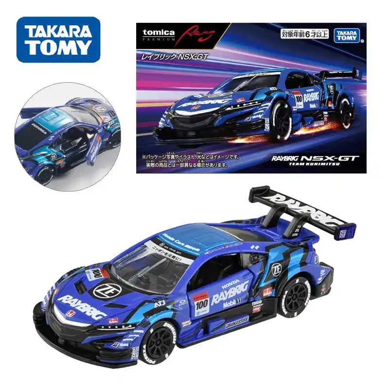 

Takara Tomy Tomica Premium Racing Raybrik NSX-GT Alloy car Diecast Model Replica Series Children Gifts Boy Toys