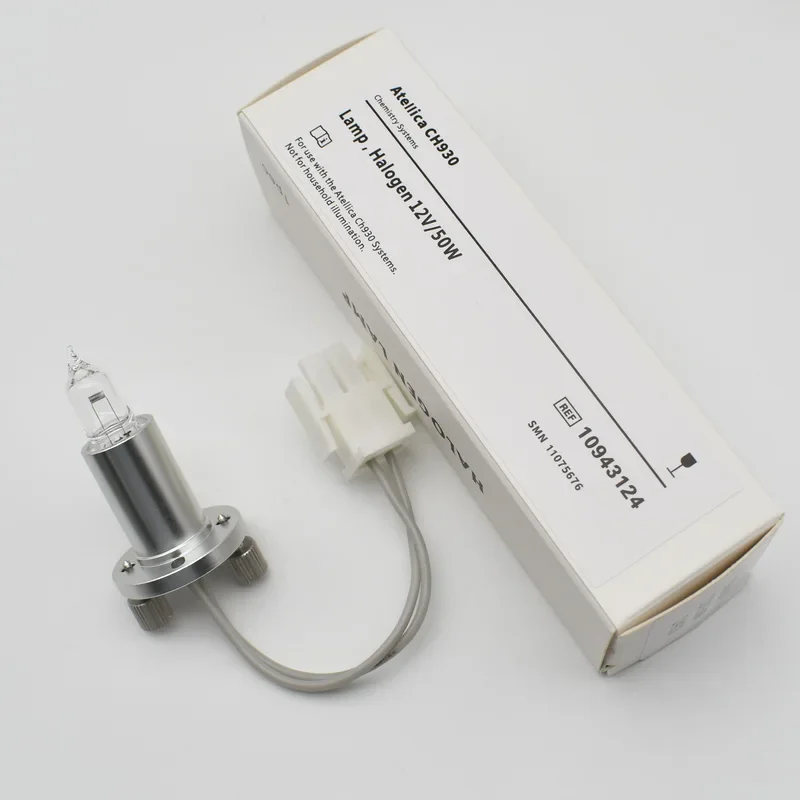 JC 12V-50W Halogen Light Bulb Compatible Siemens CH930 12V 50W Bio Chemical Chemistry Analyzer Lamp