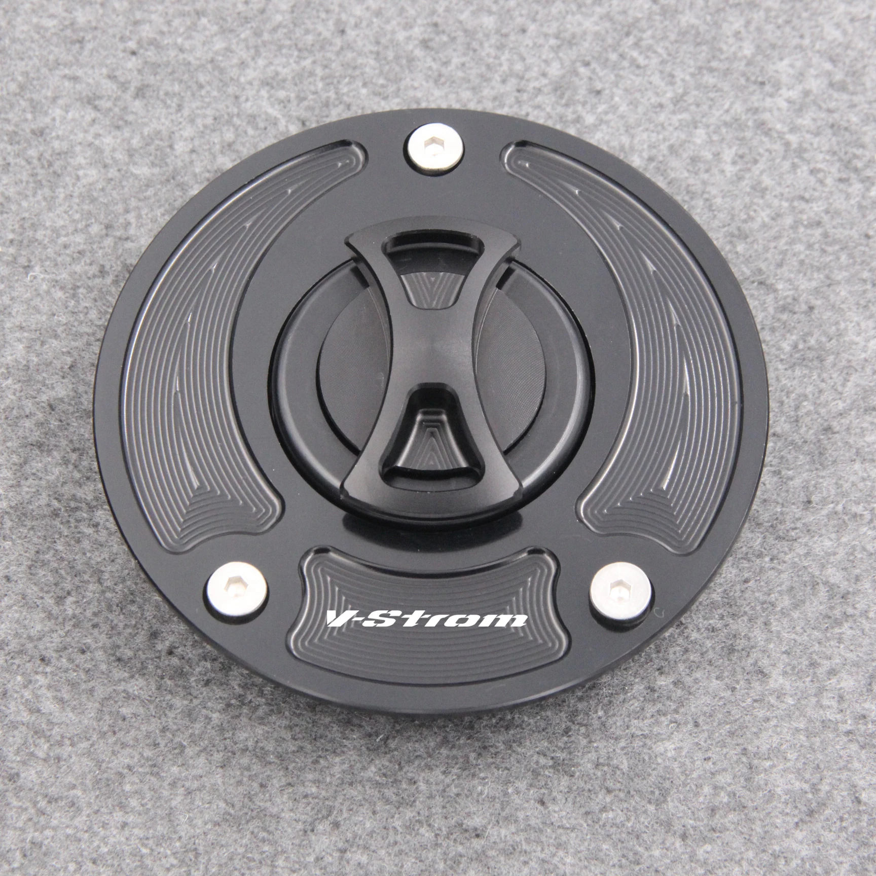 Tapa de tanque de combustible de Motocicleta sin llave, para Suzuki VSTROM 1050 XT V-STROM 2020-2021-2022