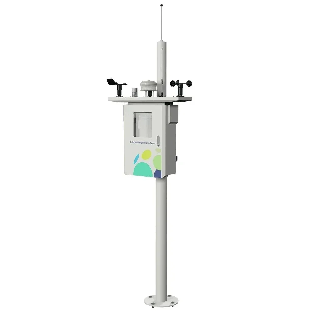 Hot Sale   AQD5000 Ambient Air Quality ing System Detect  Concentration High Resolution Industrial Outdoor Use