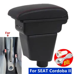 For SEAT Cordoba II 2003 2004 2005 2006 2007 2008 2009 Armrest Storage Box Interior Dedicated Retrofit Auto Parts